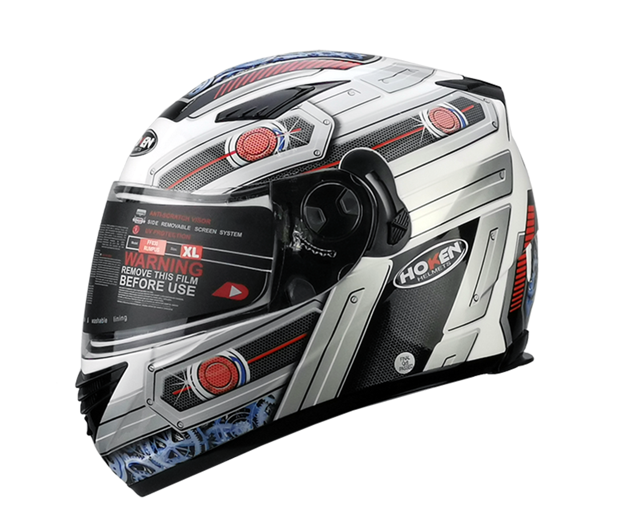 CASCO HOKEN RUMPUS - BLANCO